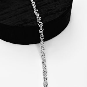 Pulsera Círculos Entrelazados 950
