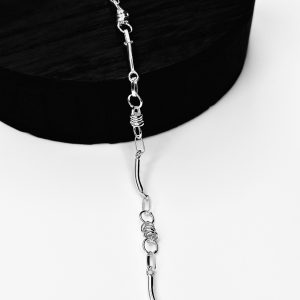 Pulsera Círculos Largos 950
