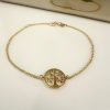Pulsera Árbol de la Vida Oro 18K